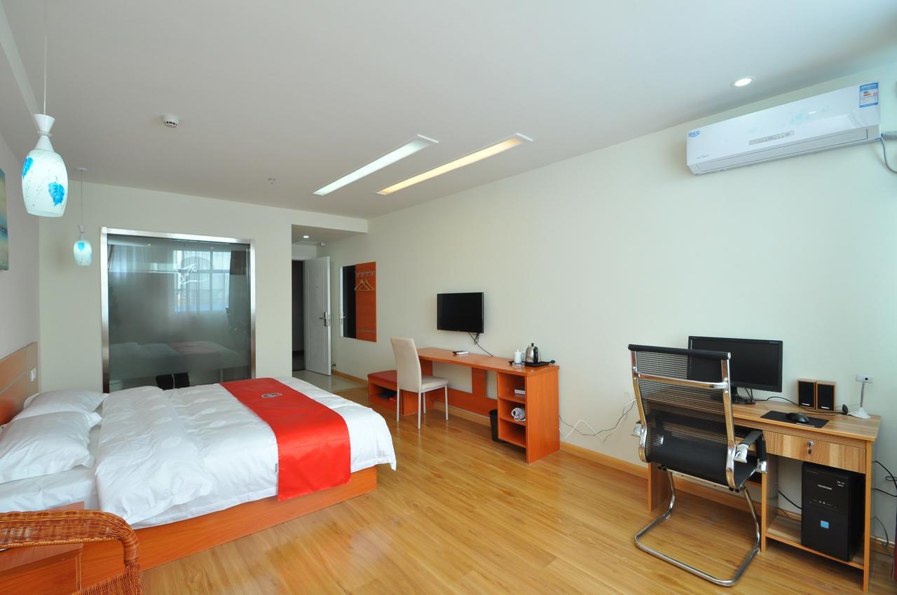 Thank Inn Chain Hotel West Eleven Road Mall Linyi  Exterior photo